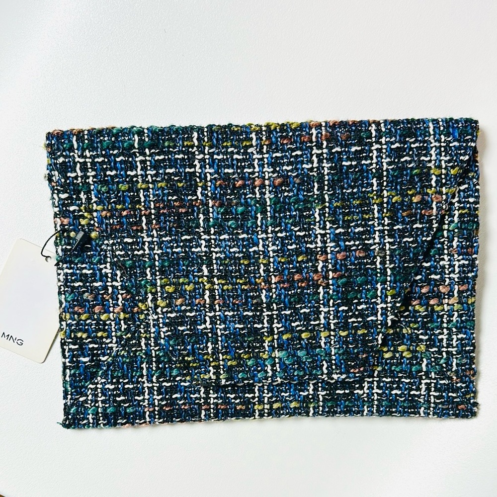 MNG Fabric Envelope Clutch